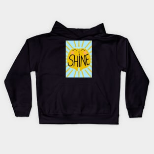 Molar Sun - Shine - for Dentists, Hygienists, Dental Assistants, Dental Students and anyone who loves teeth by Happimola Kids Hoodie